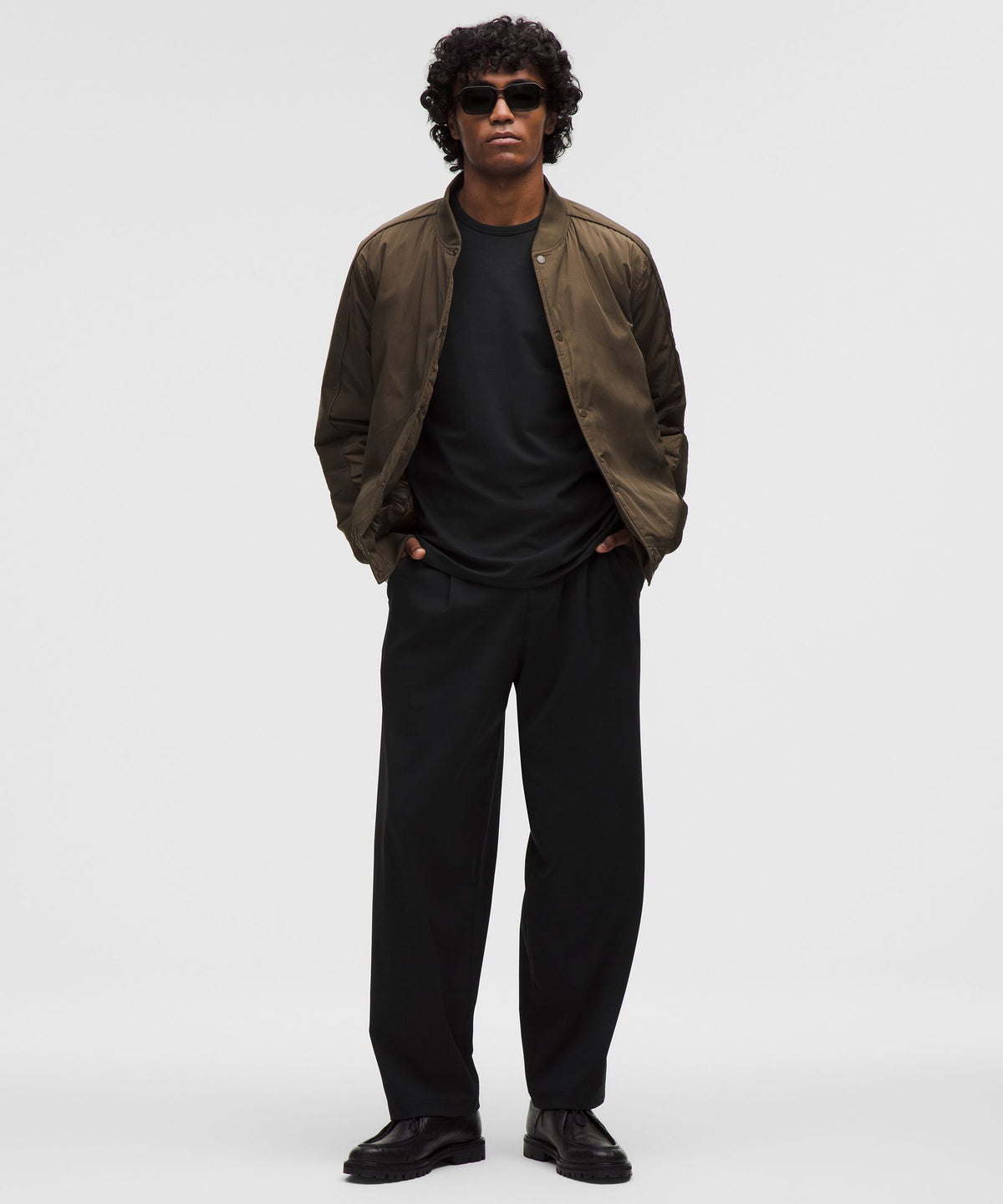 Men's Daydrift Relaxed-Fit Pleated Trouser ShorterNo Belt Loops