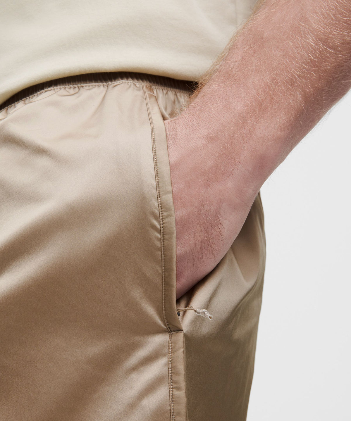 Stretch Satin Nylon Short 5"