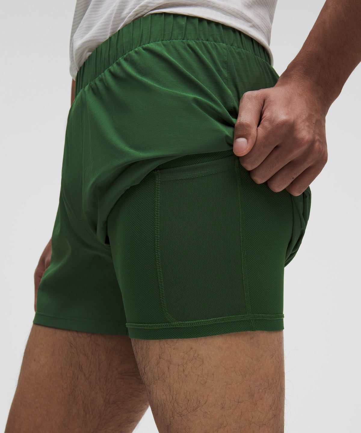 Mile Maker Ripstop Lined Short 4"