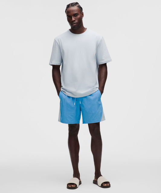Crinkle Nylon Swim Short 7"Linerless