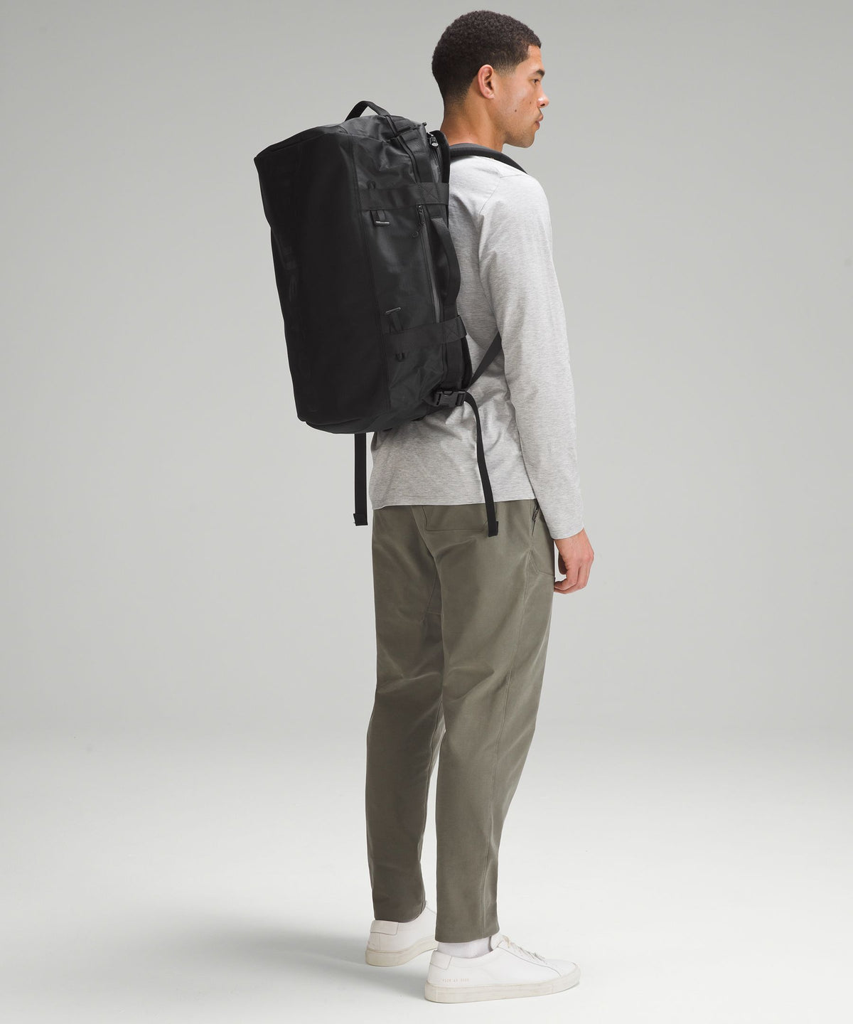 2-in-1 Travel Duffle Backpack 45L