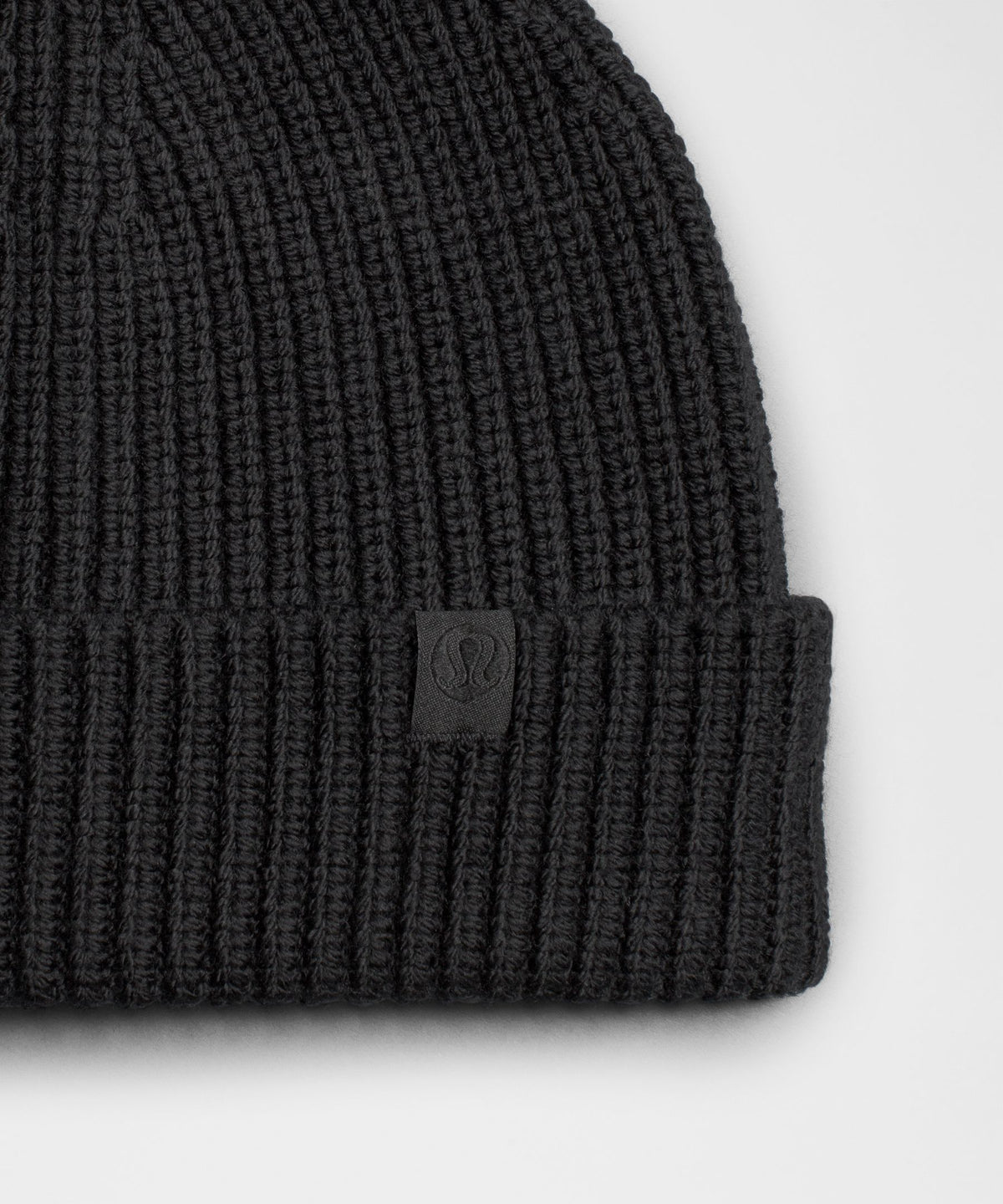 Close-Fit Wool-Blend Ribbed Knit Beanie