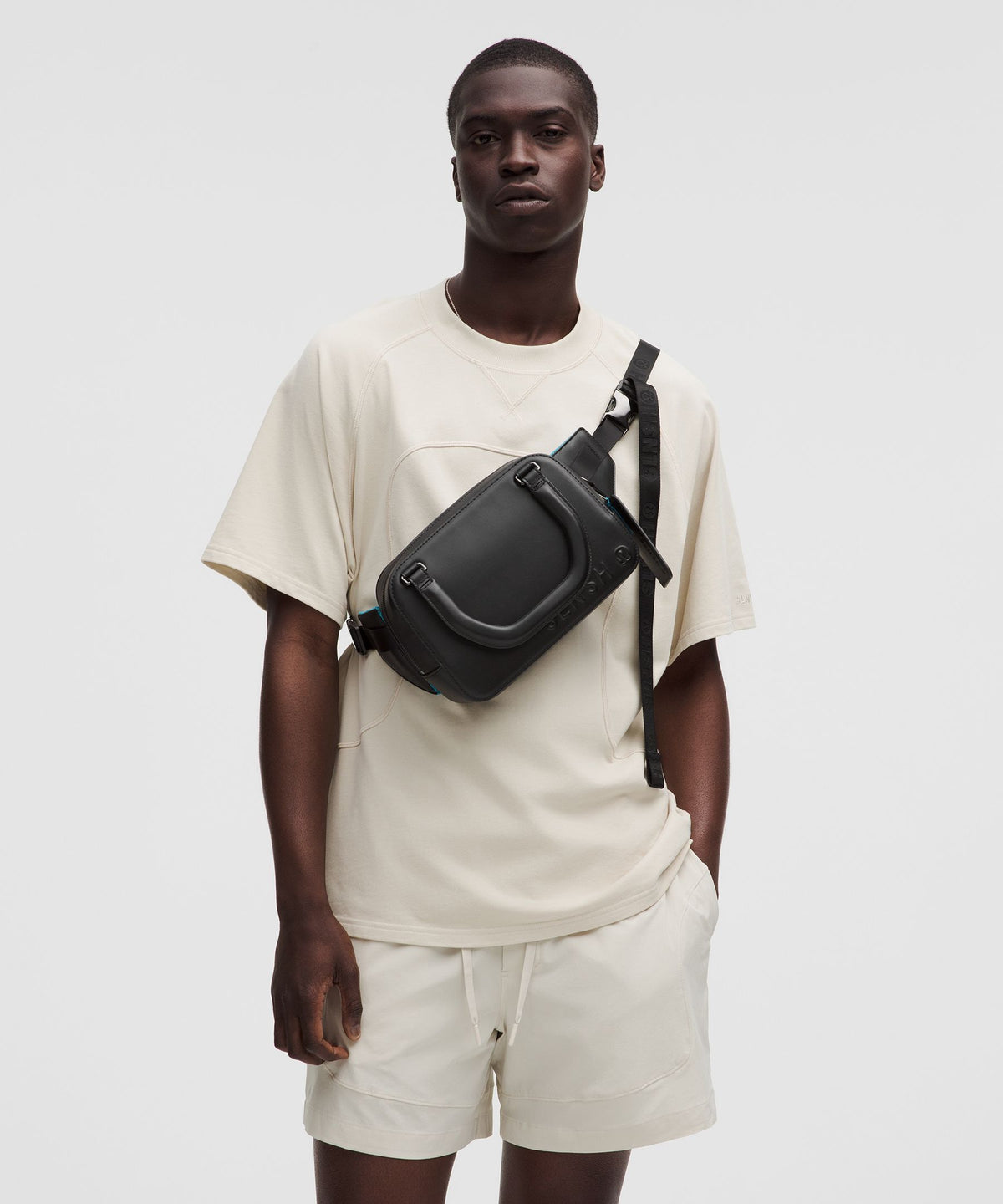 Top-Handle Leather Alternative XL Belt Bag 2LSLNSH Collection