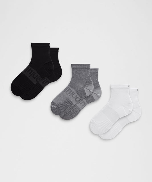 Unisex Power Stride Ankle Socks3 Pack