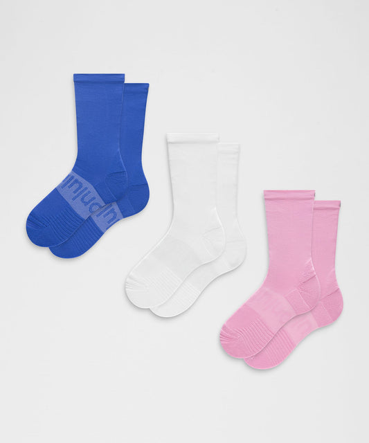 Unisex Power Stride Crew Socks3 Pack