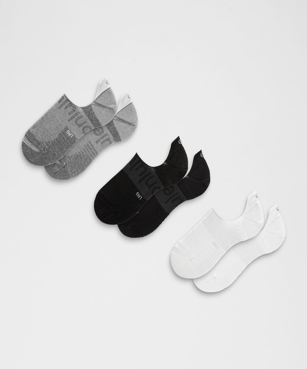 Unisex Power Stride No-Show Socks3 Pack