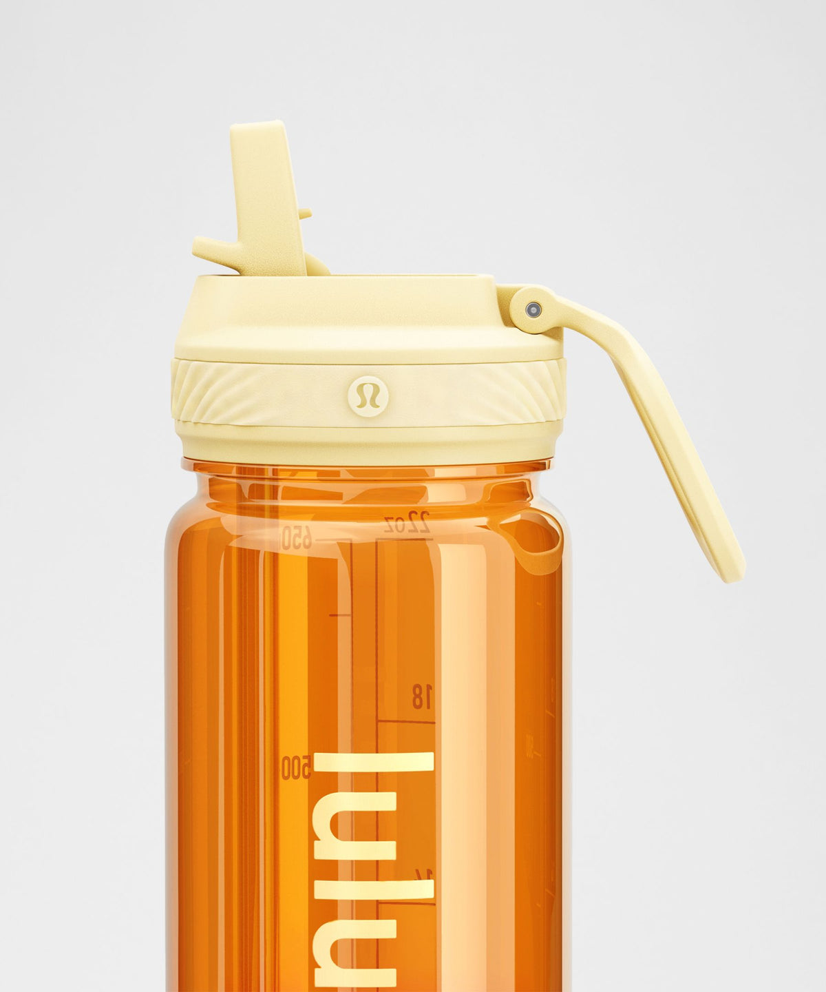 Back to Life Clear Bottle 24ozStraw Lid