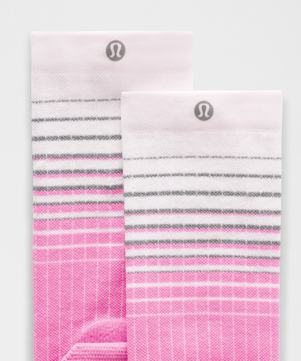 Unisex Power Stride Crew SocksReflective Grid