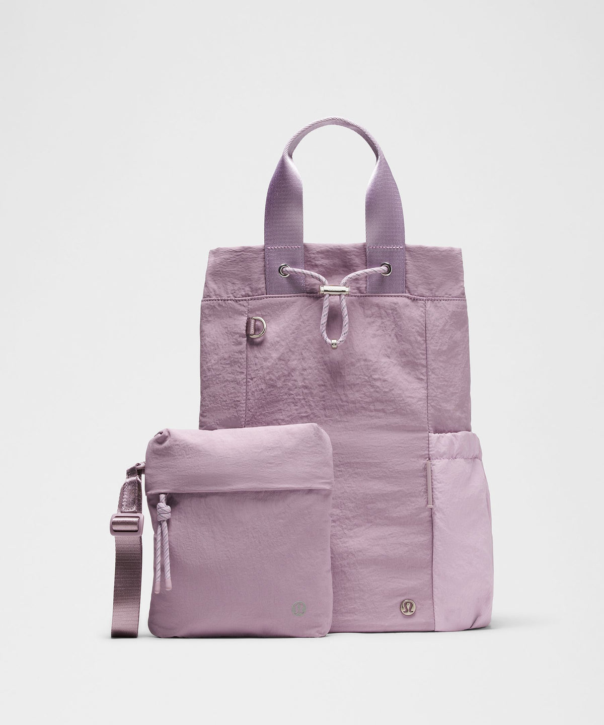 2-in-1 Drawstring Bucket Bag
