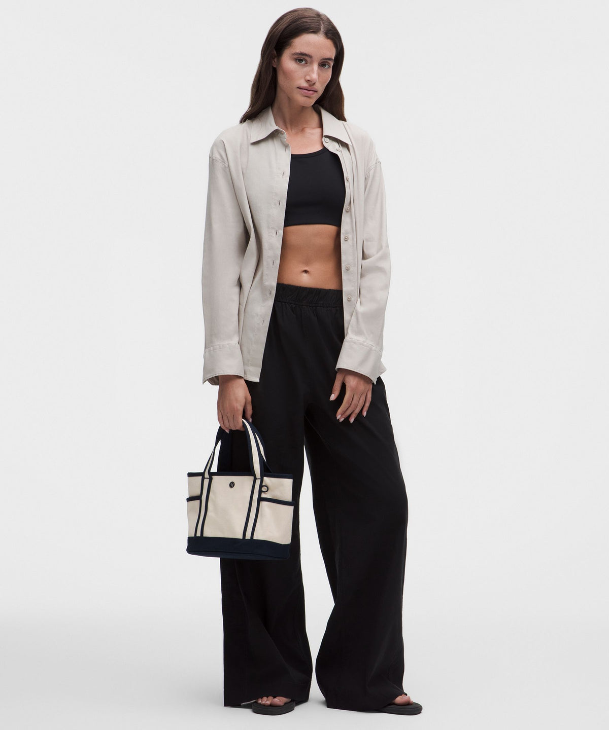 Daily Multi-Pocket Small Zip-Top Tote Bag 5L