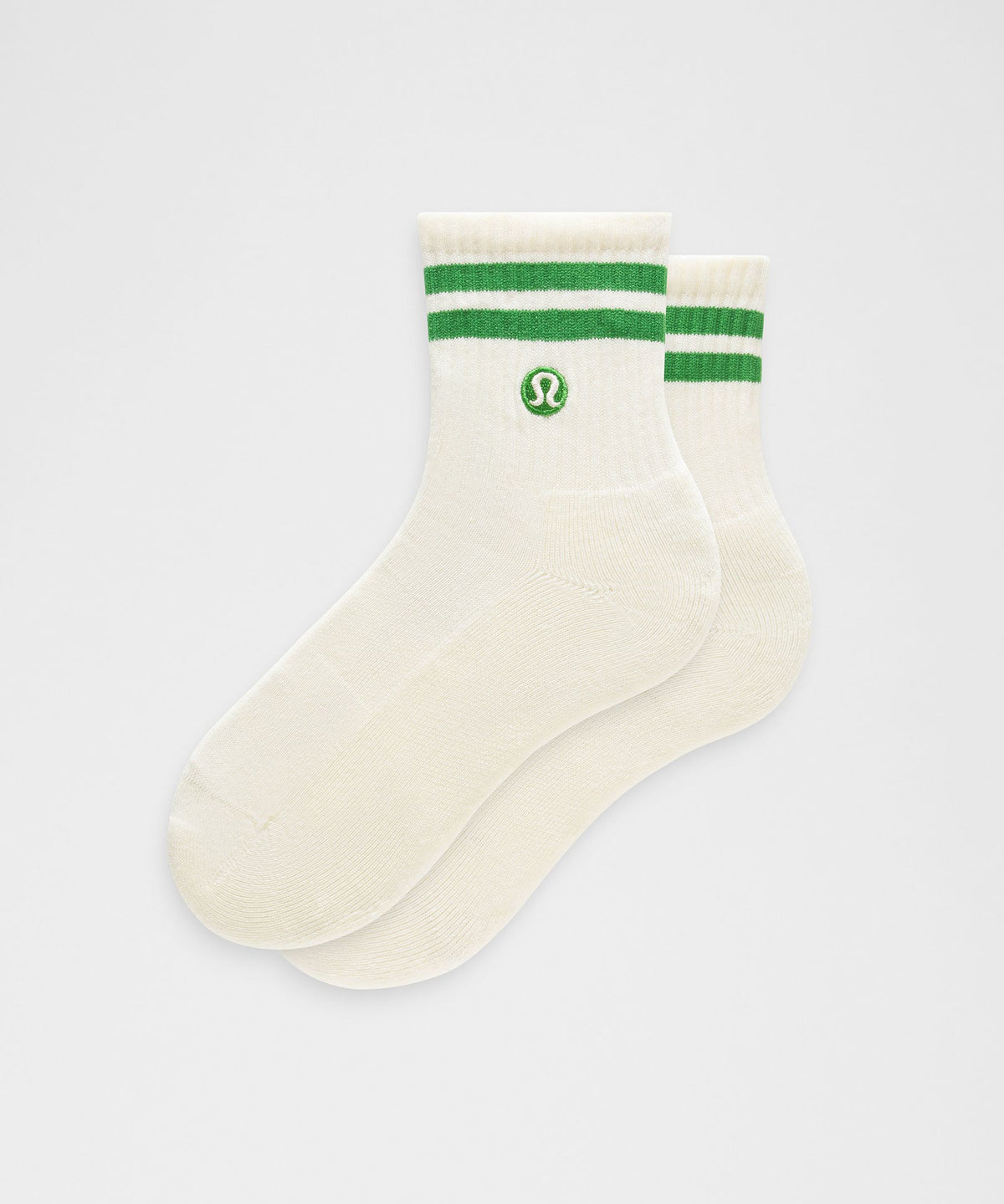 Unisex Daily Essential Quarter SocksStripe