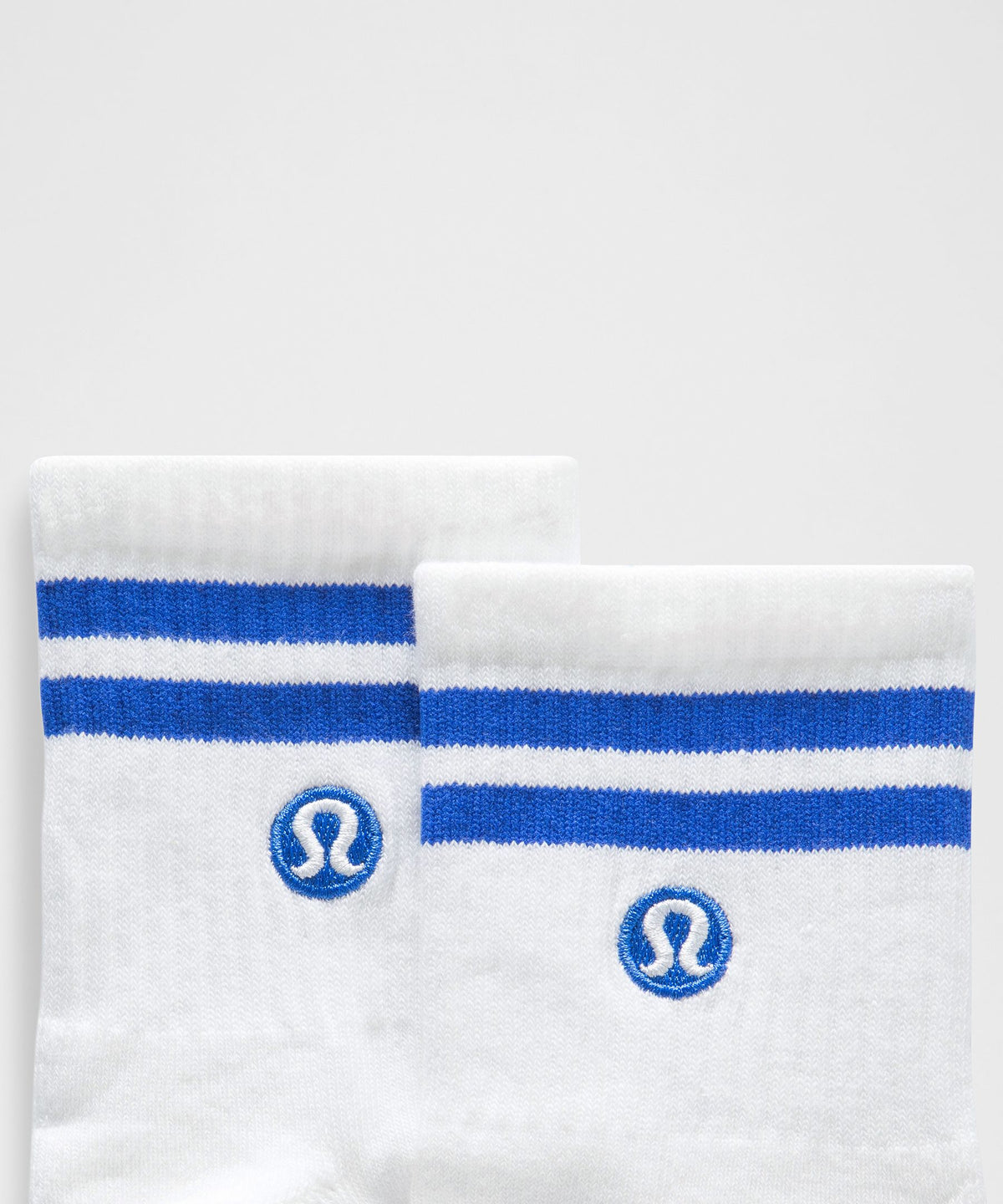 Unisex Daily Essential Quarter SocksStripe