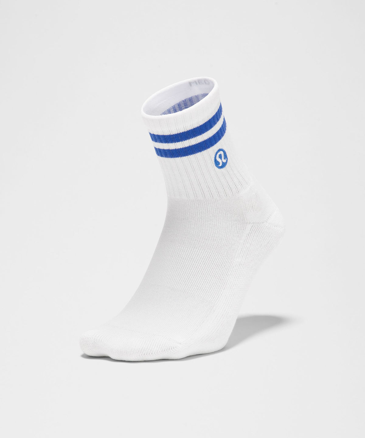 Unisex Daily Essential Quarter SocksStripe