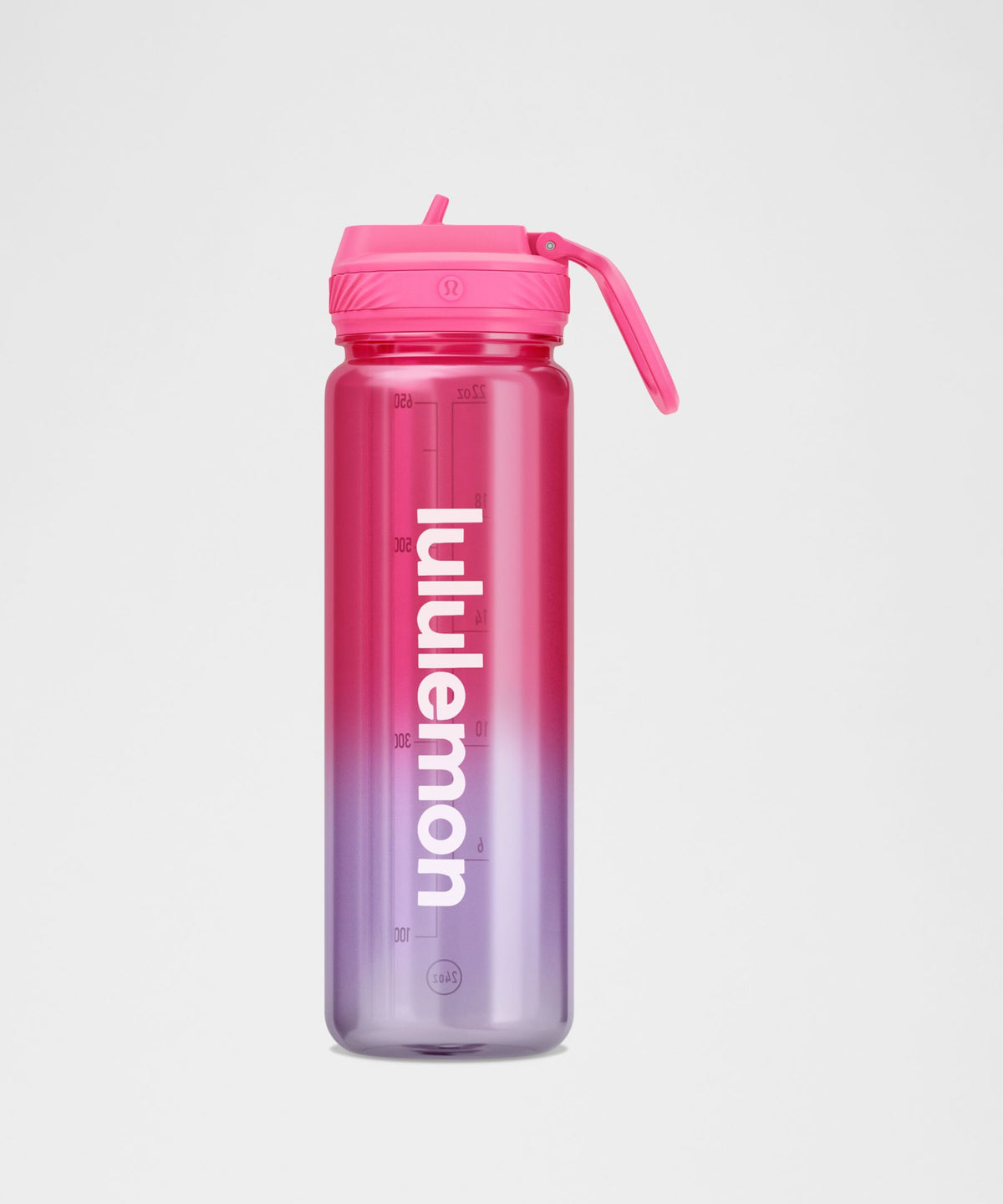 Back to Life Clear Bottle 24ozStraw Lid