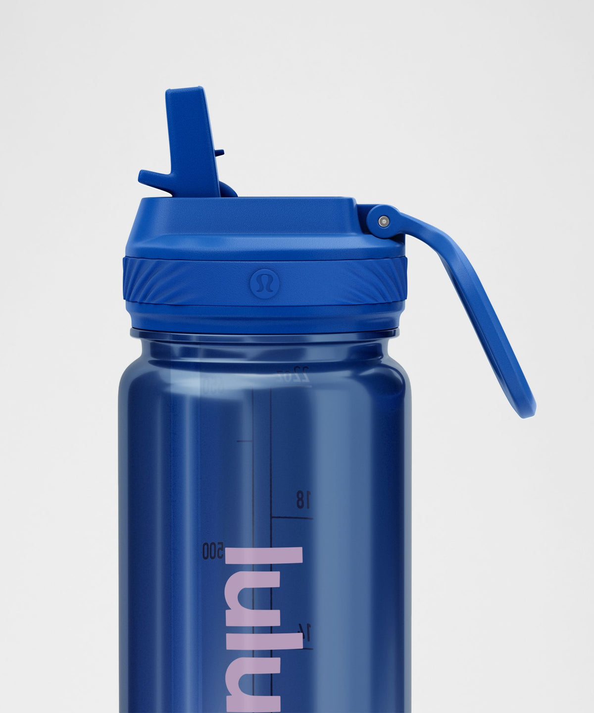 Back to Life Clear Bottle 24ozStraw Lid