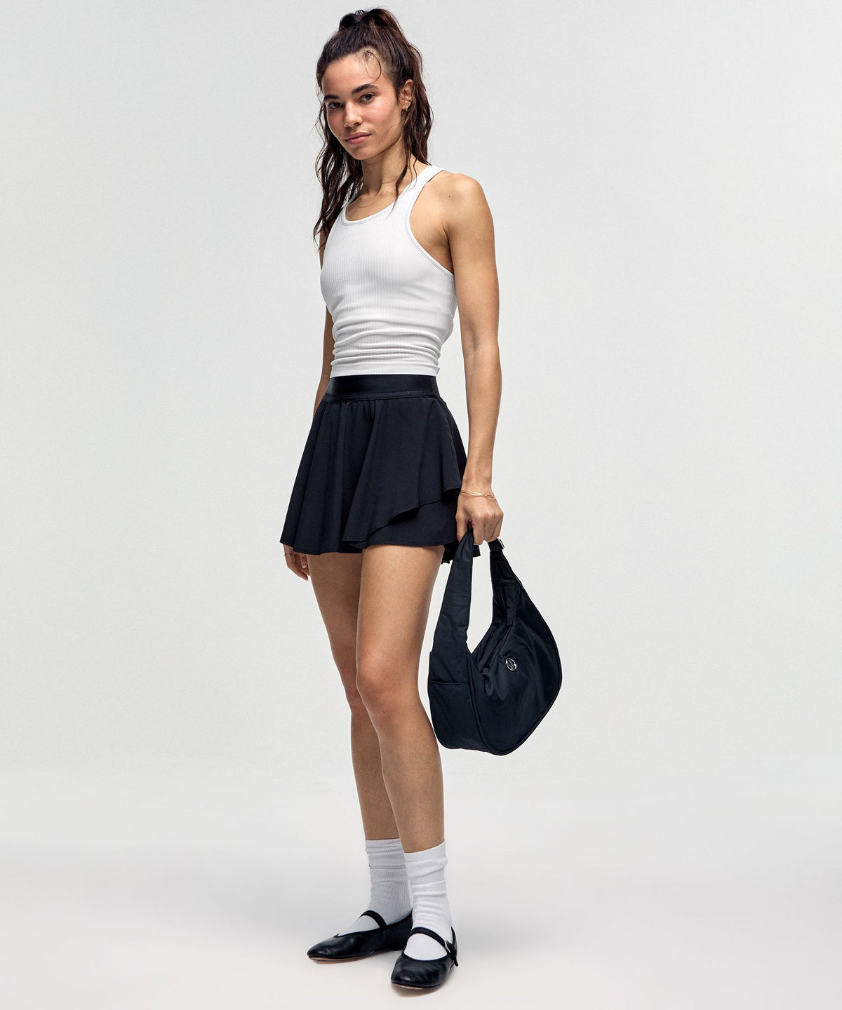 Ebb to Street Cropped Racerback Tank TopLight Support, B/C Cup