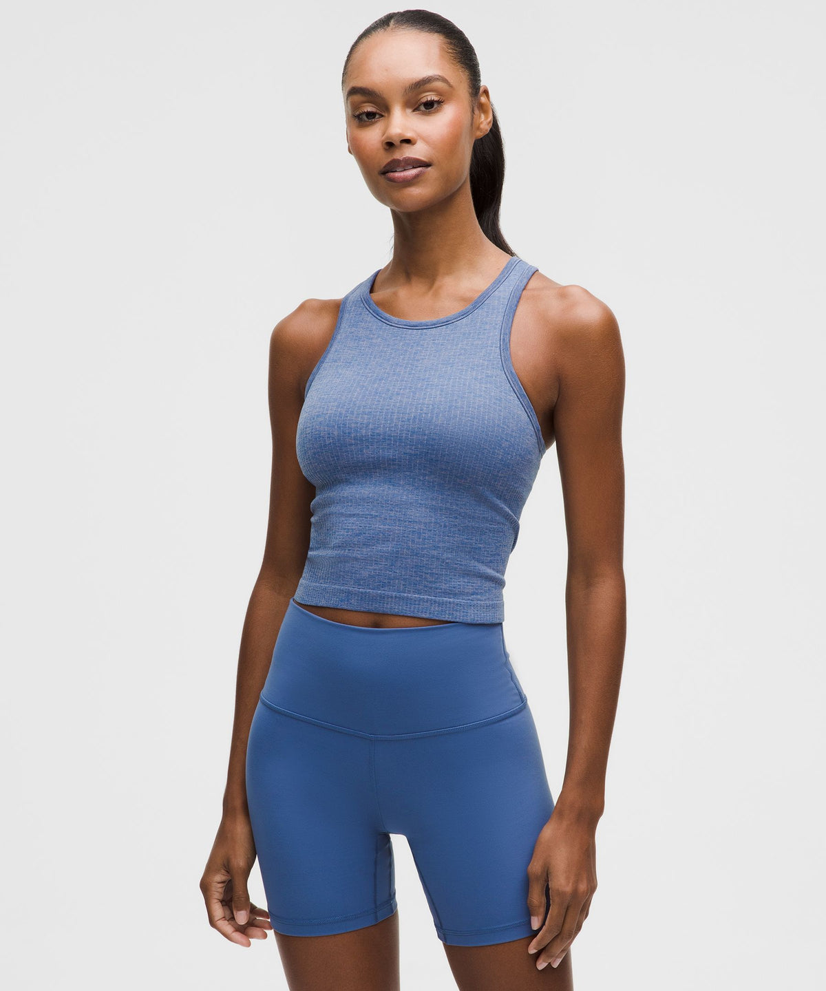 Ebb to Street Cropped Racerback Tank TopLight Support, B/C Cup