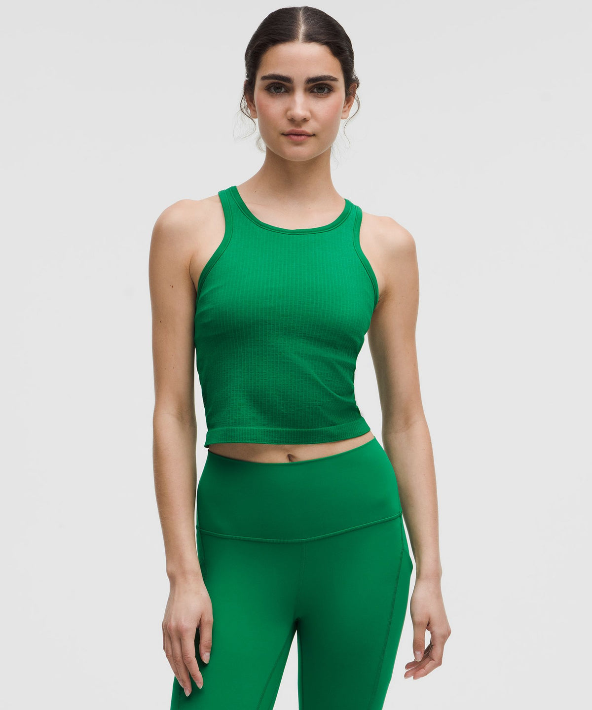 Ebb to Street Cropped Racerback Tank TopLight Support, B/C Cup