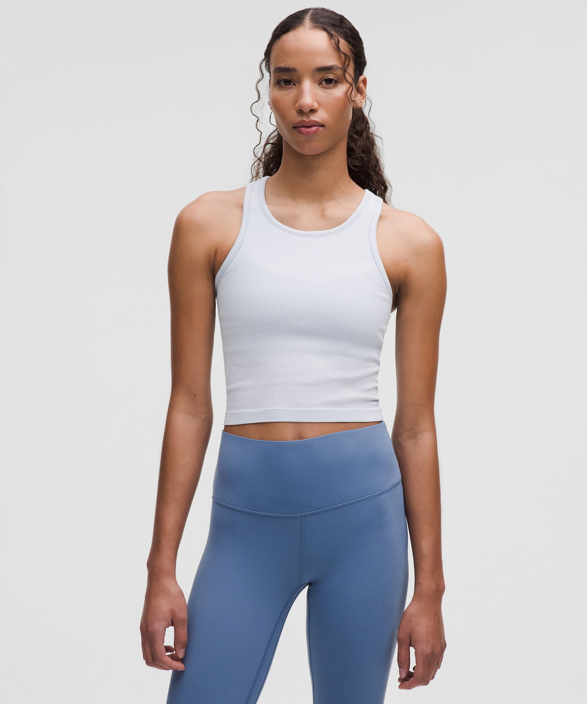 Ebb to Street Cropped Racerback Tank TopLight Support, B/C Cup