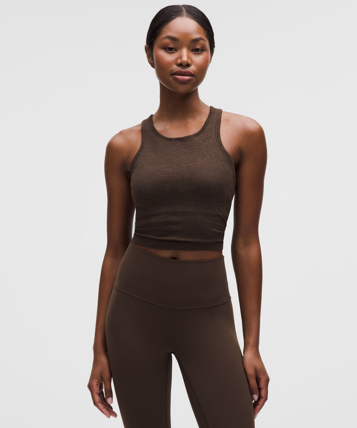 Ebb to Street Cropped Racerback Tank TopLight Support, B/C Cup