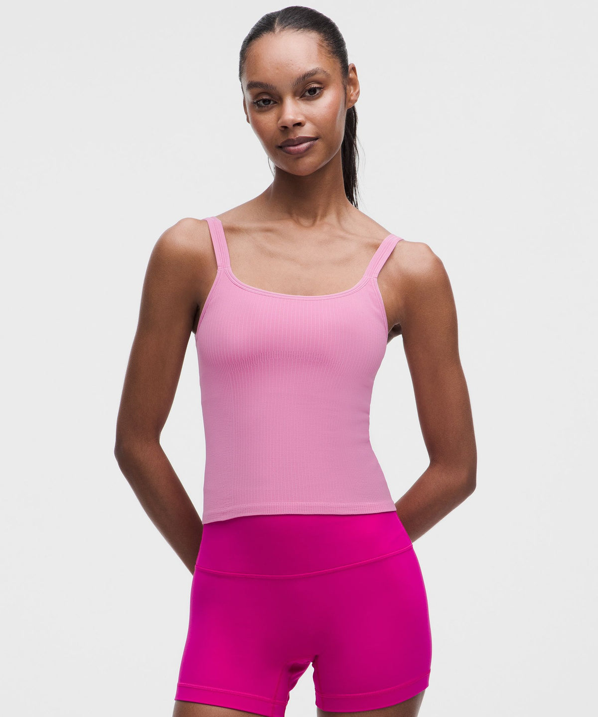 Ebb to Street Scoop-Neck Cropped Tank TopLight Support, B/C Cup