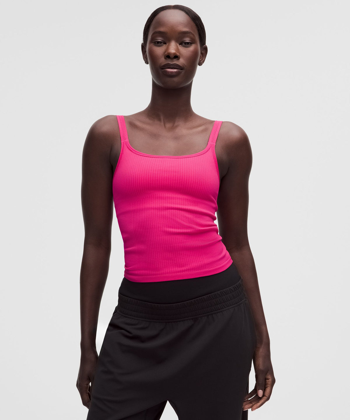 Ebb to Street Scoop-Neck Cropped Tank TopLight Support, B/C Cup