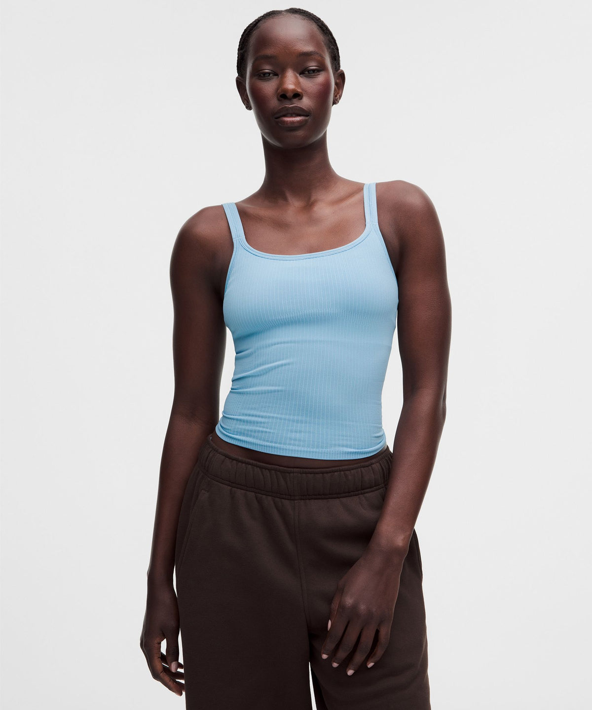 Ebb to Street Scoop-Neck Cropped Tank TopLight Support, B/C Cup