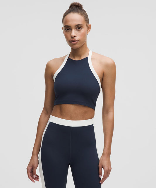Nulu Cropped Halter Tank TopLight Support, A/B Cup