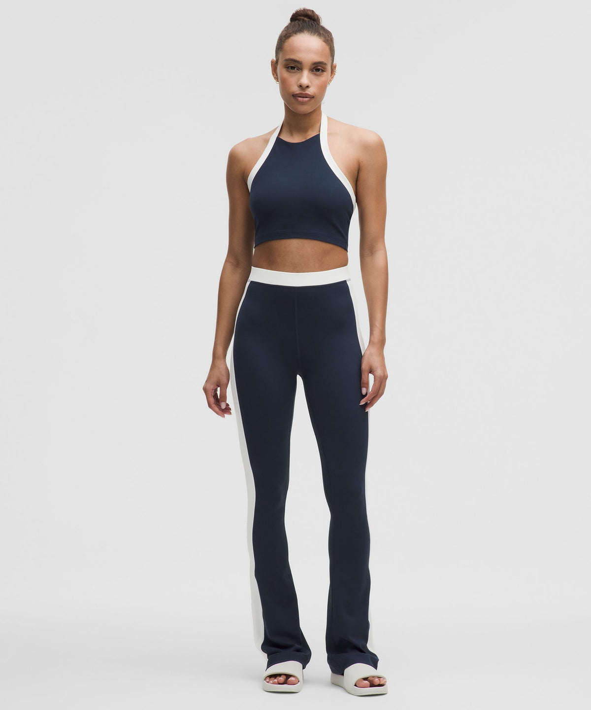 Nulu Cropped Halter Tank TopLight Support, A/B Cup