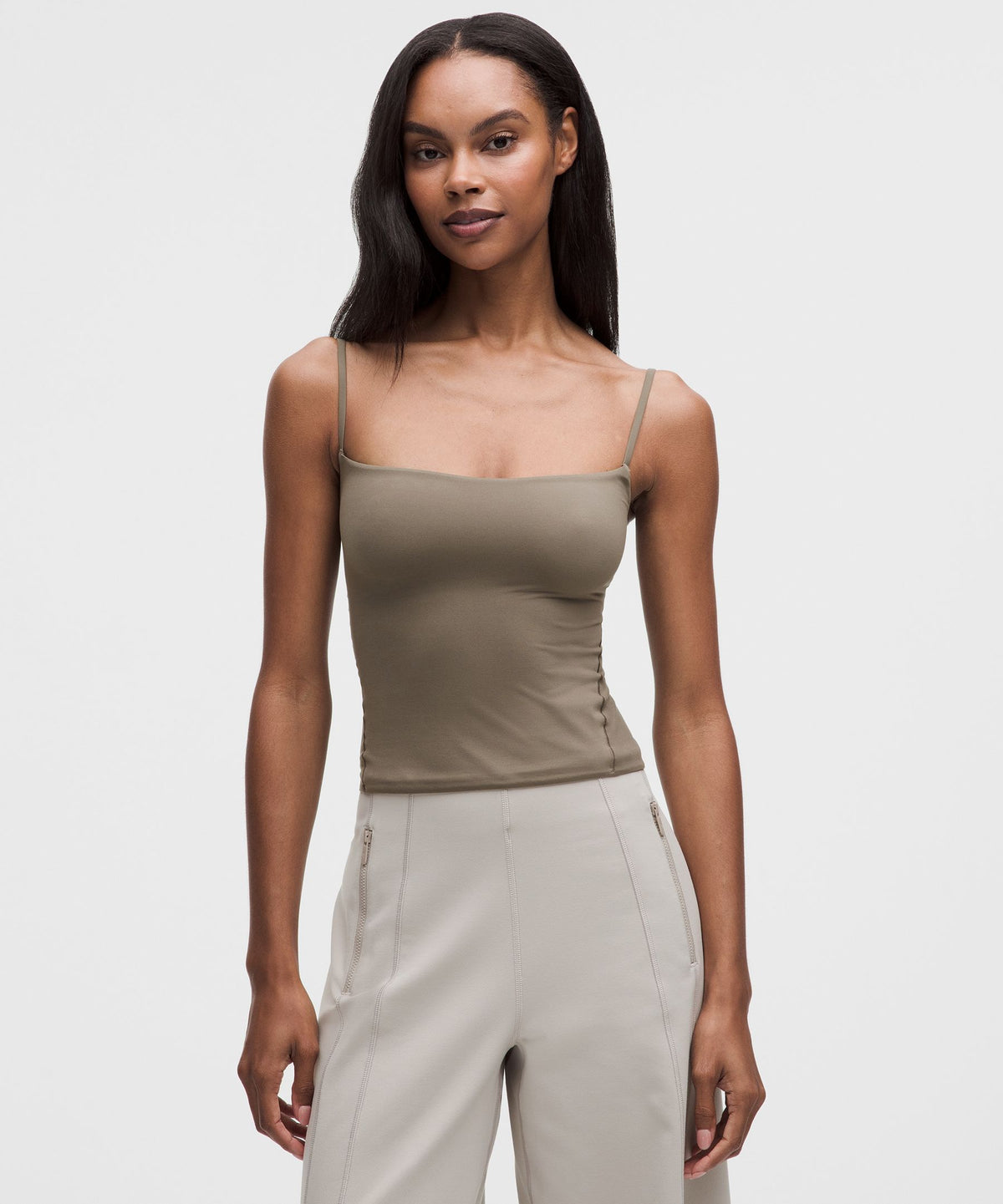 Wundermost Ultra-Soft Nulu Spaghetti-Strap Adjustable Cami