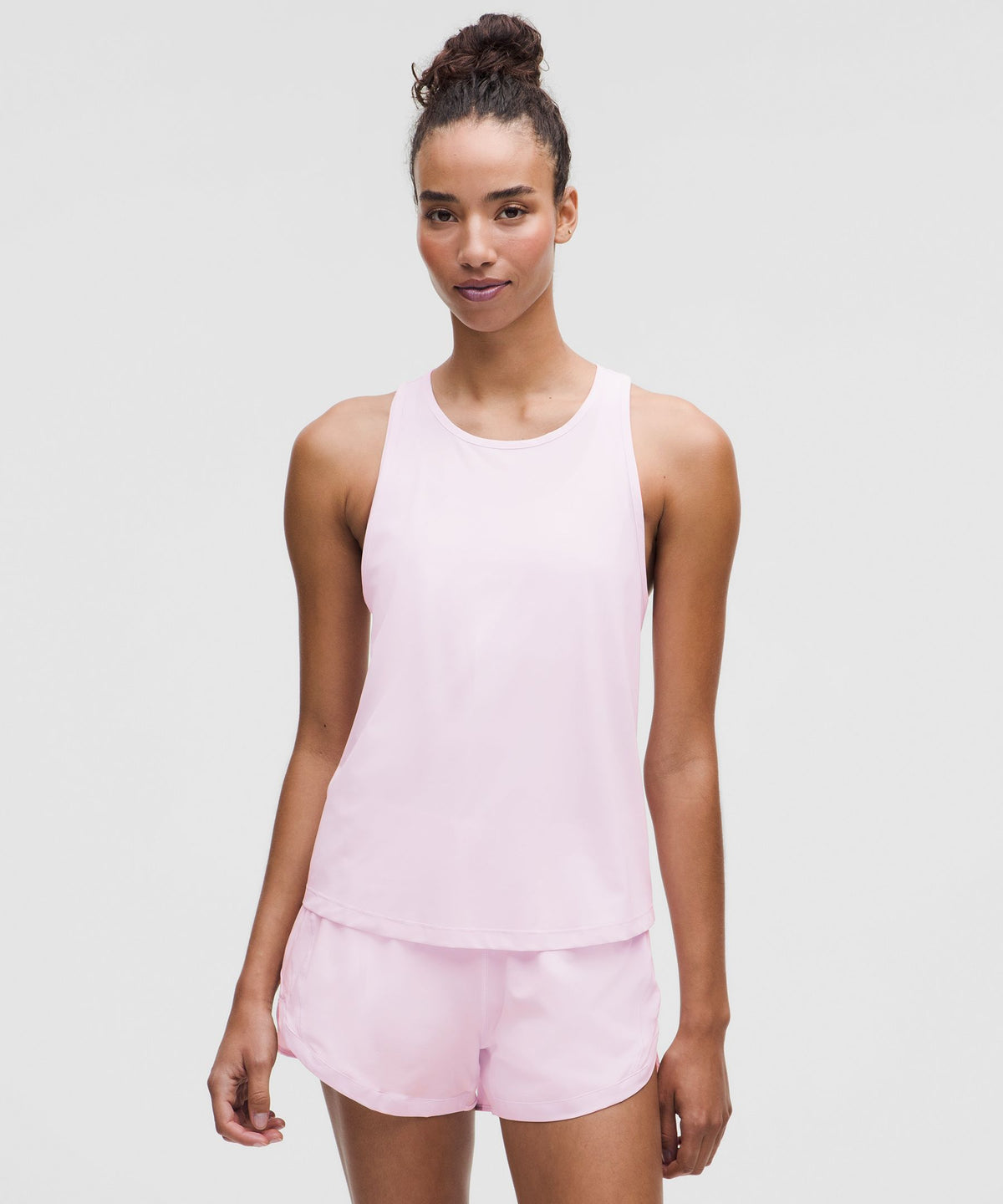 Ruched Racerback Tank Top