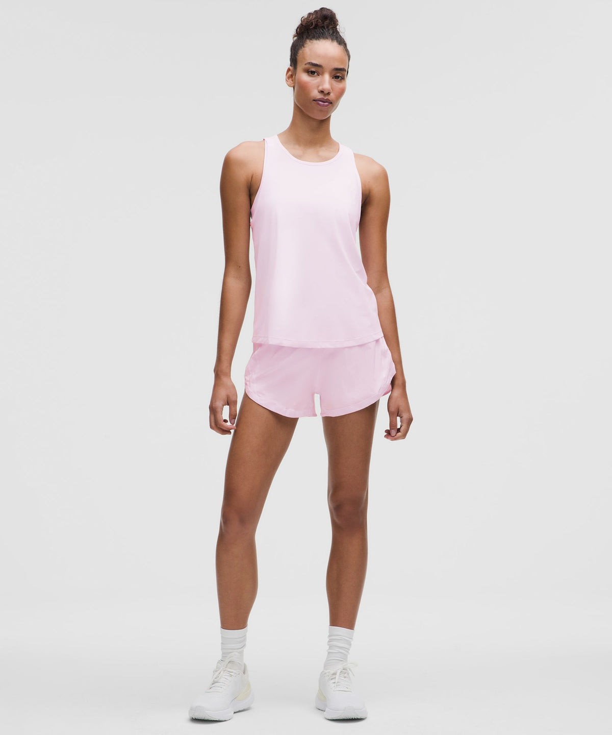 Ruched Racerback Tank Top