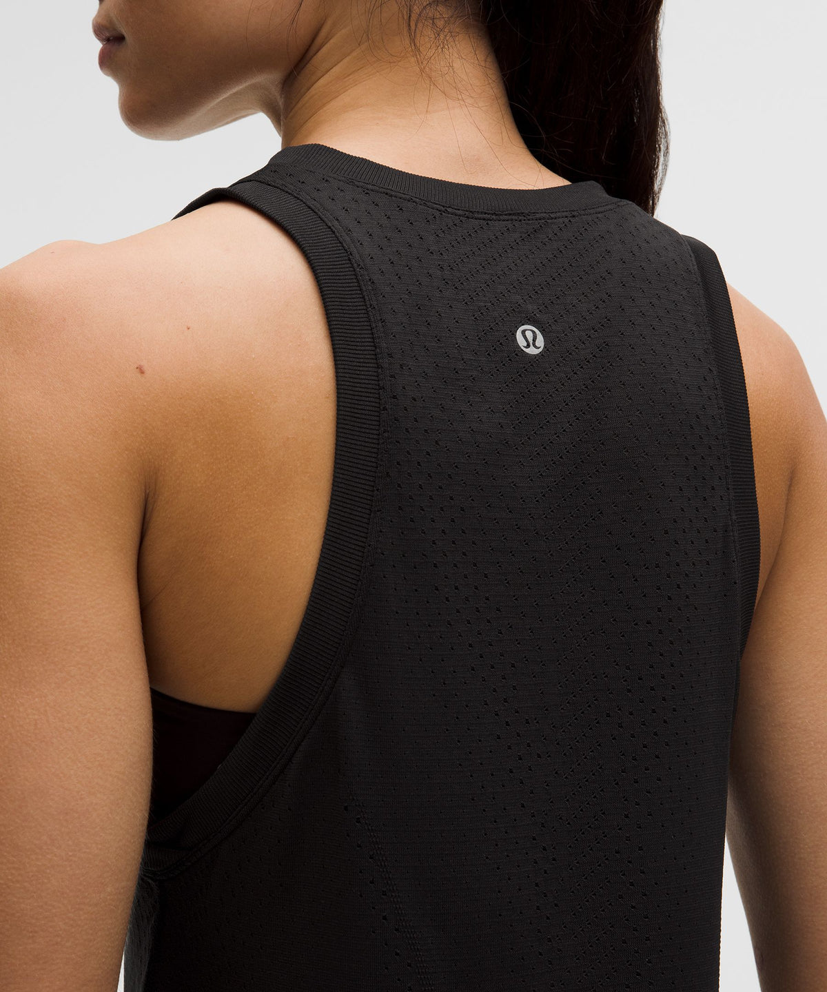 Swiftly Open-Hole V-Neck Tank Top