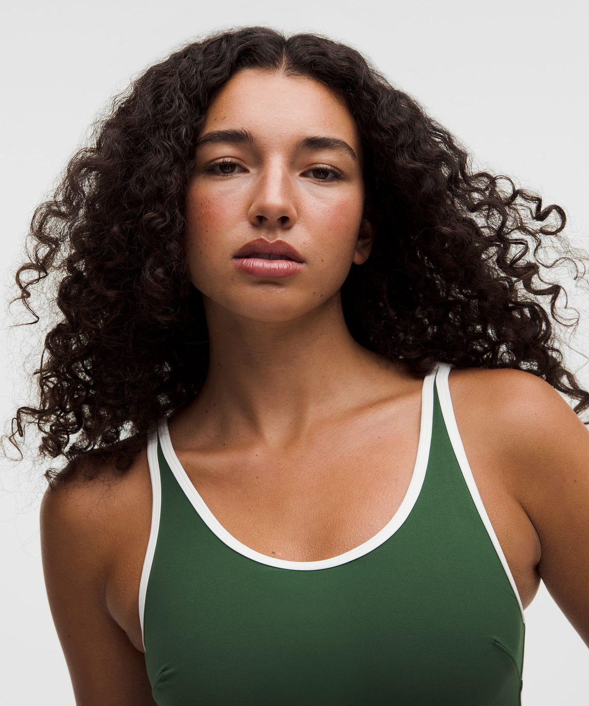 Scoop-Neck Cutout Tennis Dress