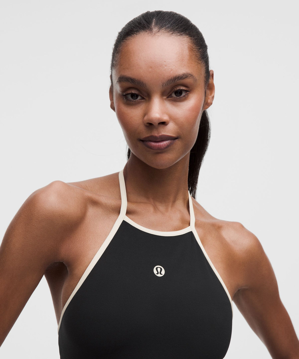 Nuluâ„?Strappy Halterneck Bodysuit