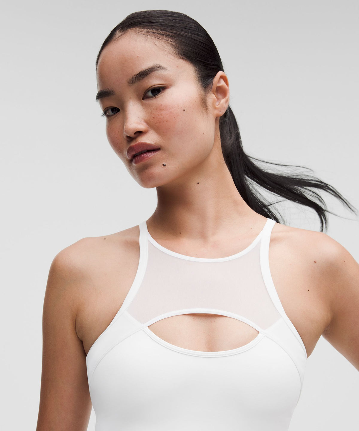 Ace Advantage Mesh-Panel Tennis Tank Top