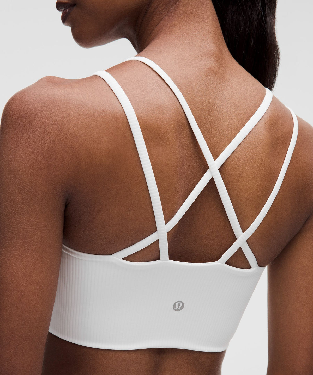 Like a Cloud Ribbed Longline BraLight Support, B/C Cup