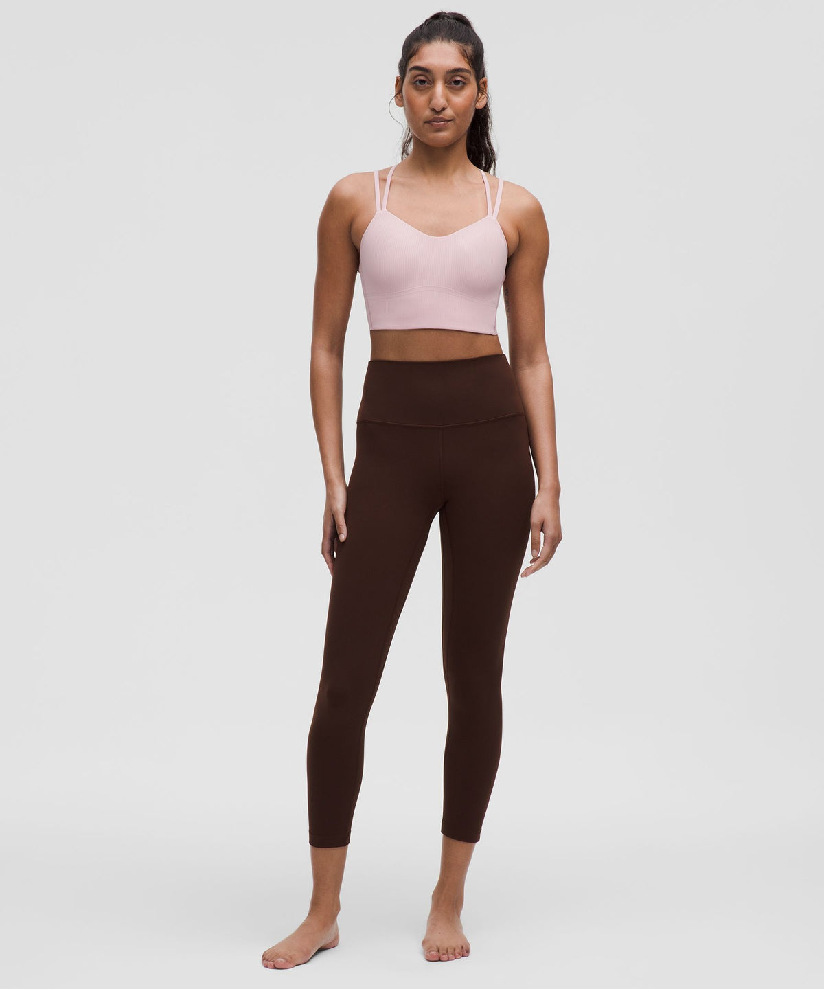 Like a Cloud Ribbed Longline BraLight Support, B/C Cup
