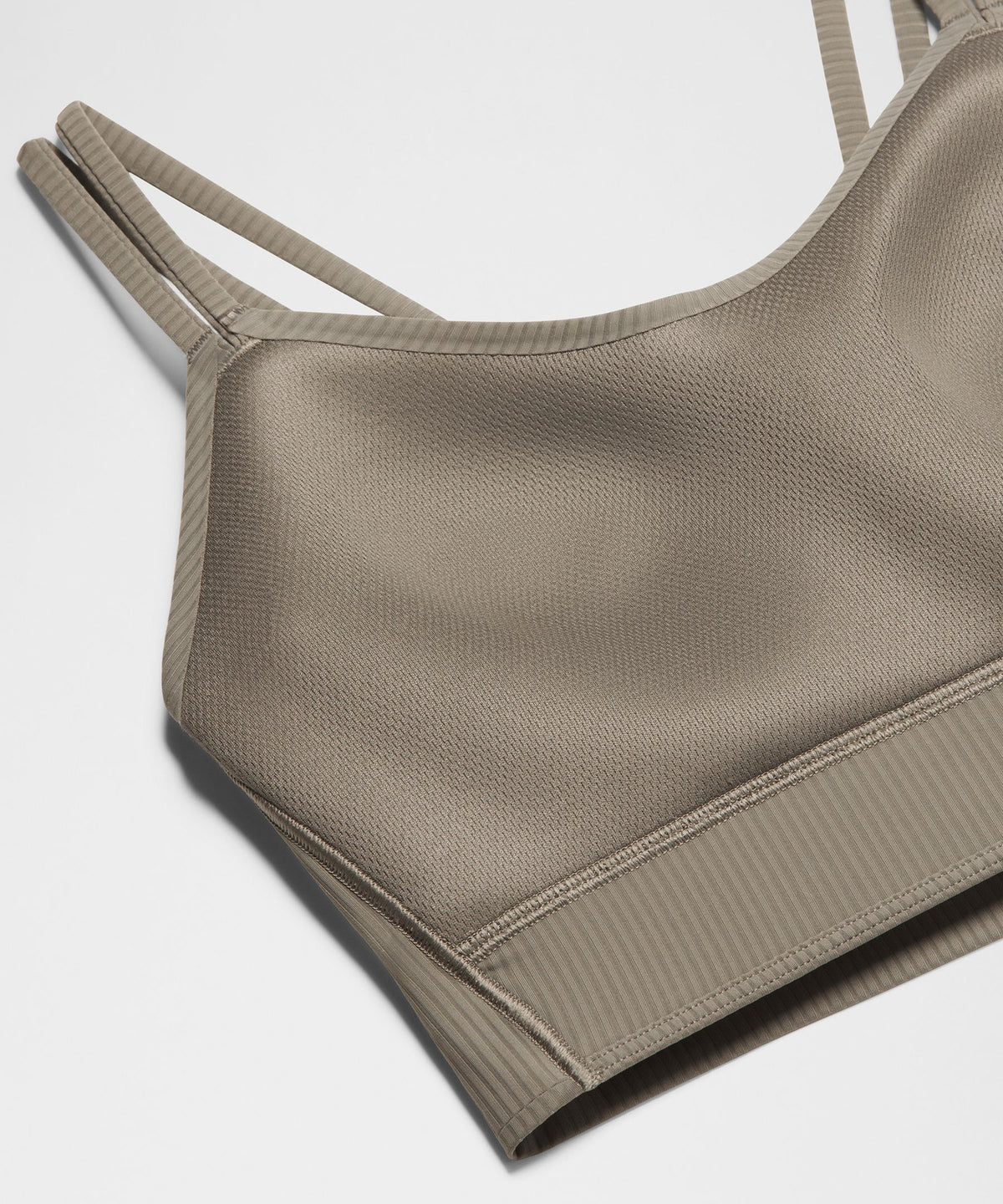 Like a Cloud Ribbed Longline BraLight Support, B/C Cup