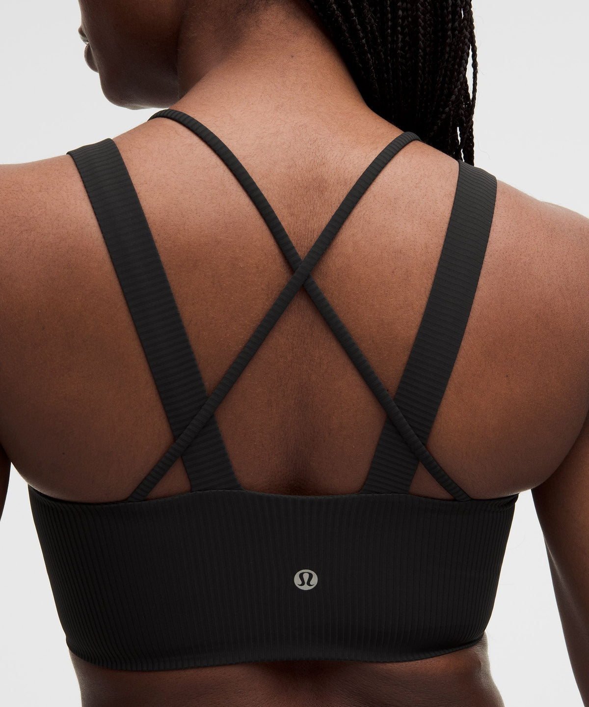 Like a Cloud Ribbed Longline BraLight Support, D/DD Cup