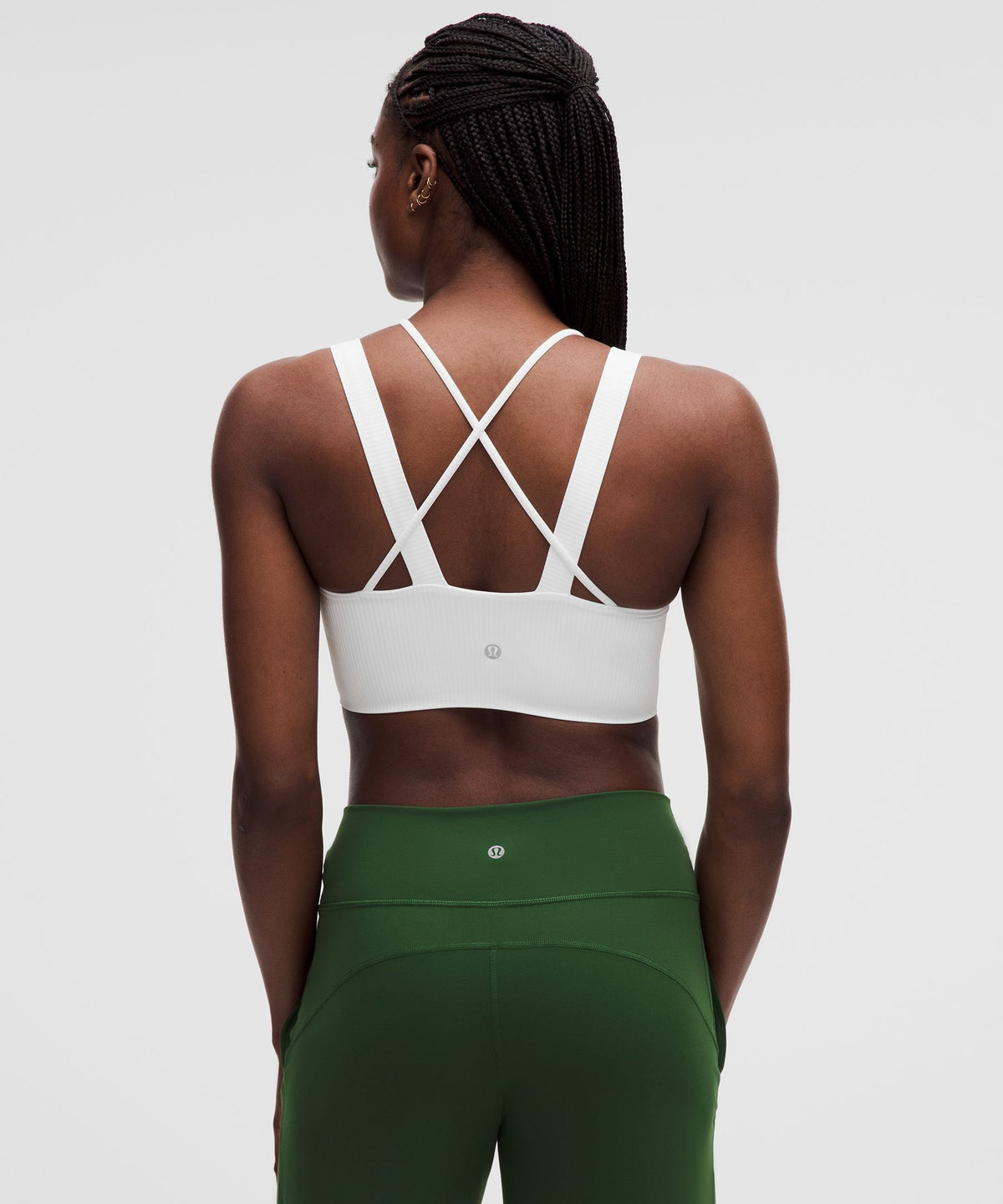 Like a Cloud Ribbed Longline BraLight Support, D/DD Cup