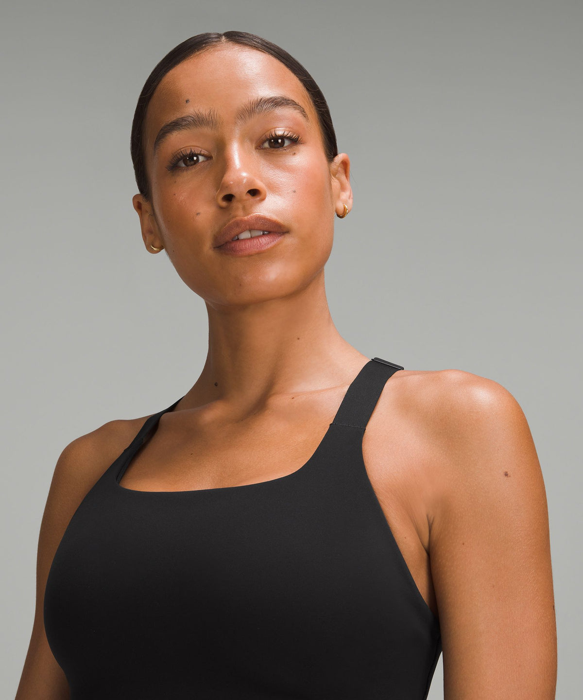 Ultralu Square-Neck Workout BraMedium Support, D/DD Cup