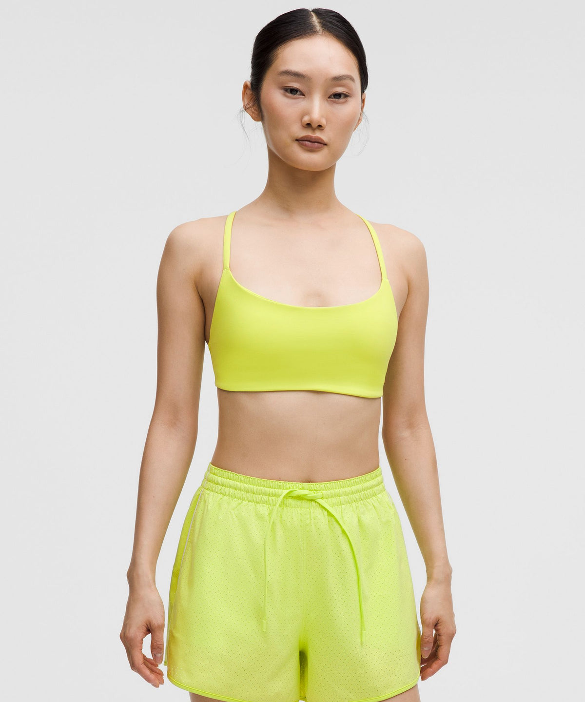 Wunder Train Strappy Racer BraLight Support, A/B Cup