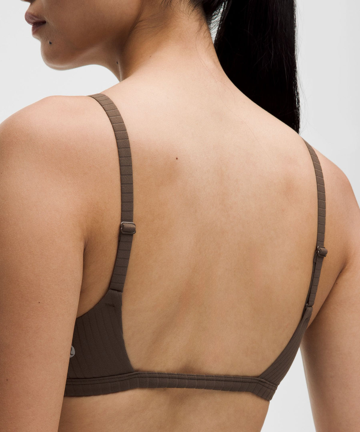 Ribbed Cami-Strap BraLight Support, B/C Cup