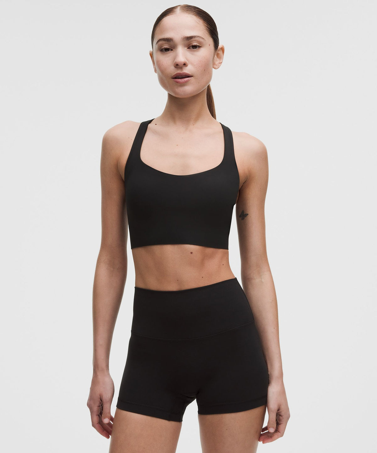 FlexyFlex Strappy Longline Yoga BraLight Support, A–C Cups