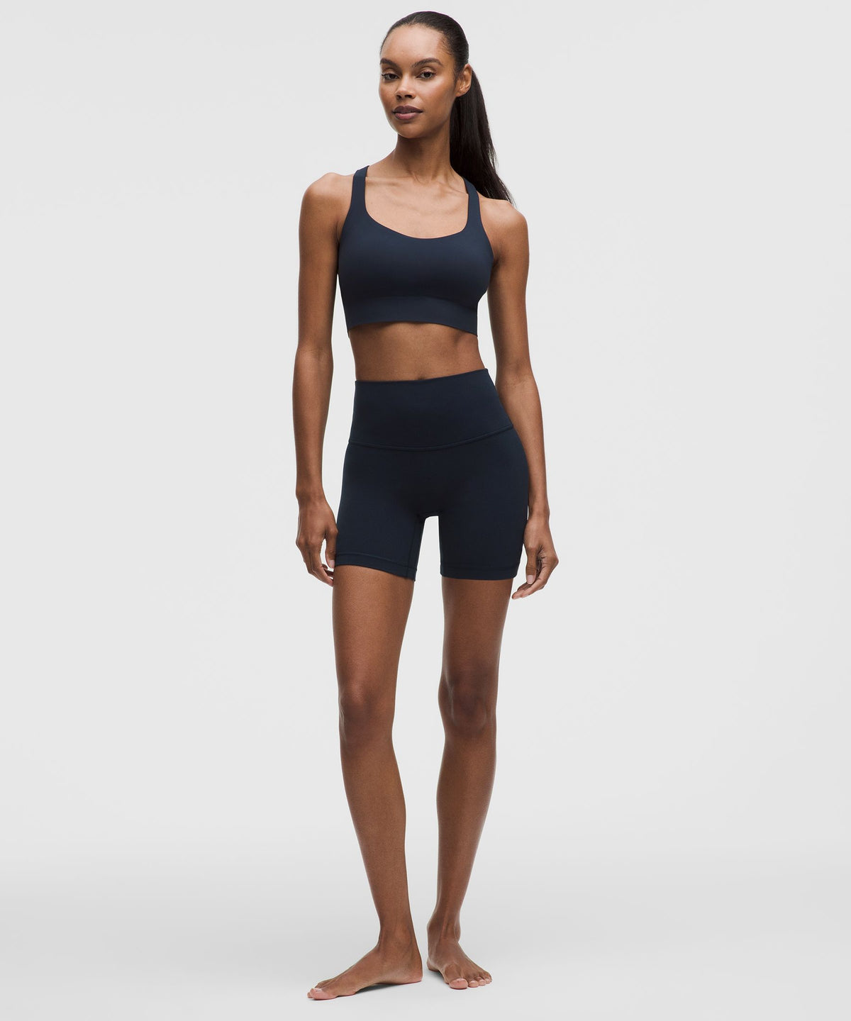 FlexyFlex Strappy Longline Yoga BraLight Support, A–C Cups