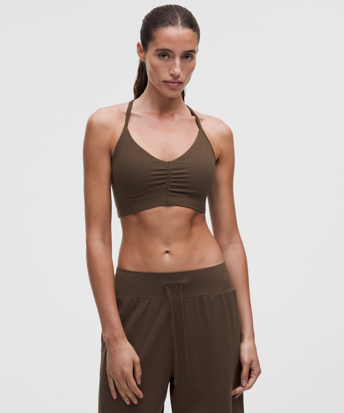 Flow Y Ruched BraLight Support, B/C Cup