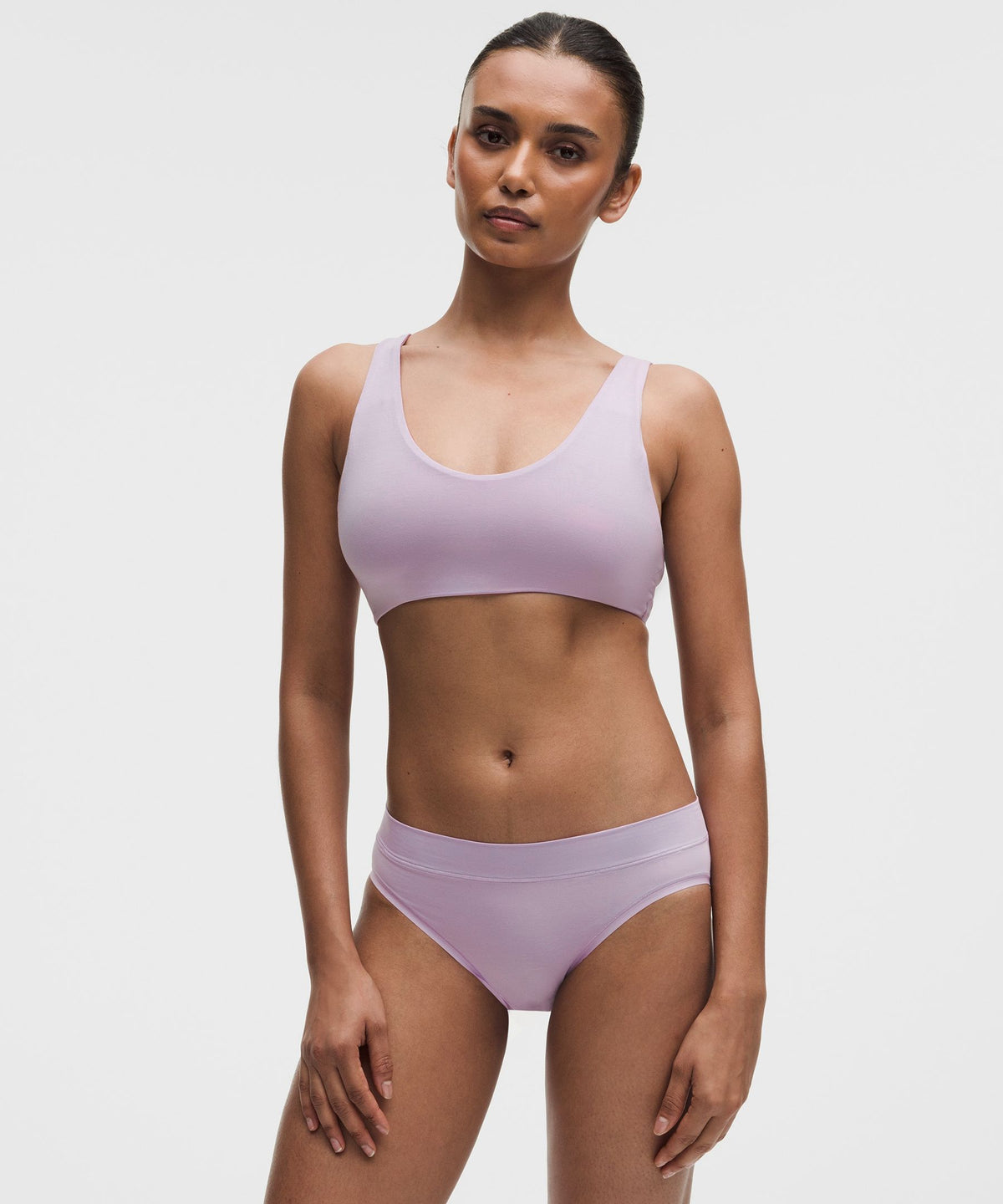 UnderEase Scoop-Neck Bralette A-C CupsWordmark