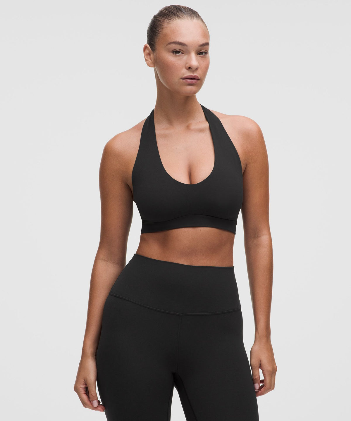 lululemon Focuser Halter BraLight Support, C/D Cup