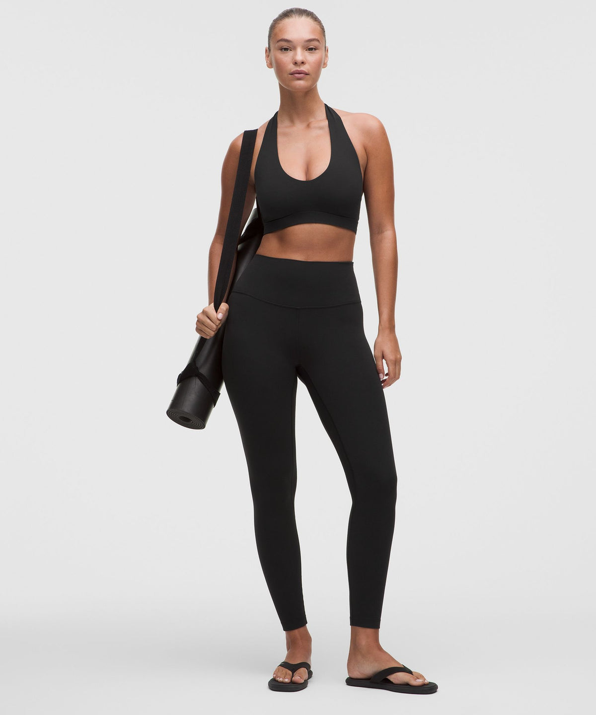 lululemon Focuser Halter BraLight Support, C/D Cup